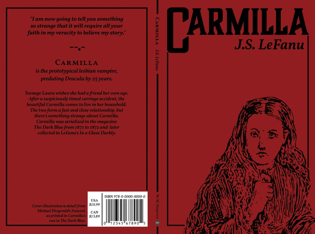 Red cover with black text image of a woman on front